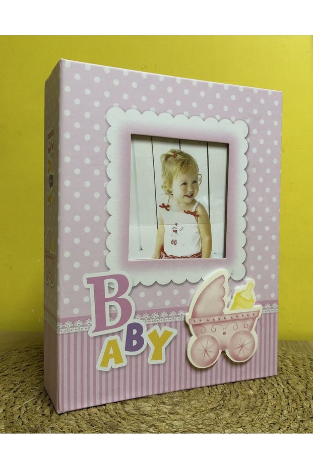 10X15Cm 200 Baby Girl Patterned Photo Album Ald-Pp46200-2P