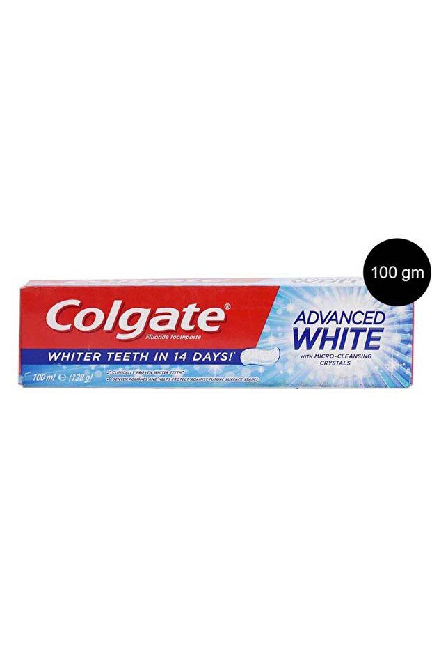 Advanced Ultra White Daily Enamel Whitening Mint Toothpaste (100g)