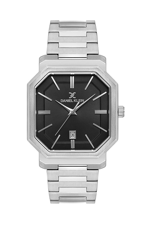 Dk.13.10103-2 Calendar Steel Plated 5 Atm Water-Resistant Metallic Color Men's Wristwatch