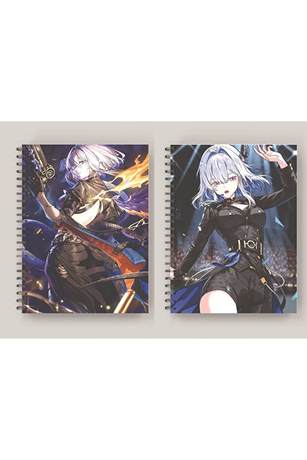 2 Pcs Wuwa Wuthering Wawes A5 Size Anime Notebook