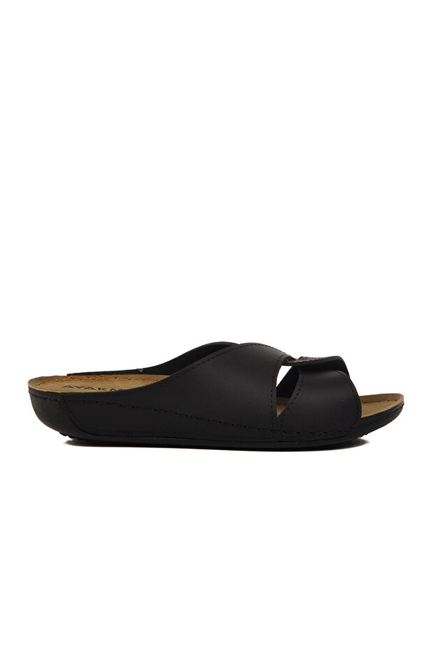 Black Lightweight Women's Slippers