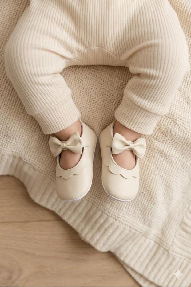Baby Booties-Home Shoes, Lightweight -Comfortable First Step Shoes, Velcro Comfort, K Non-Slip Underlay Babet