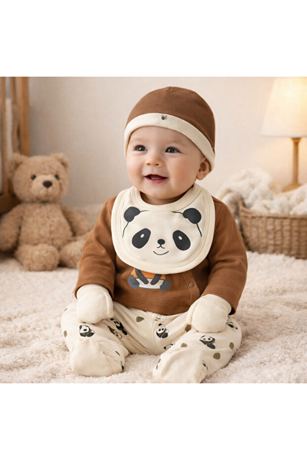 Σετ μωρού 4 τεμαχίων - Panda - 2