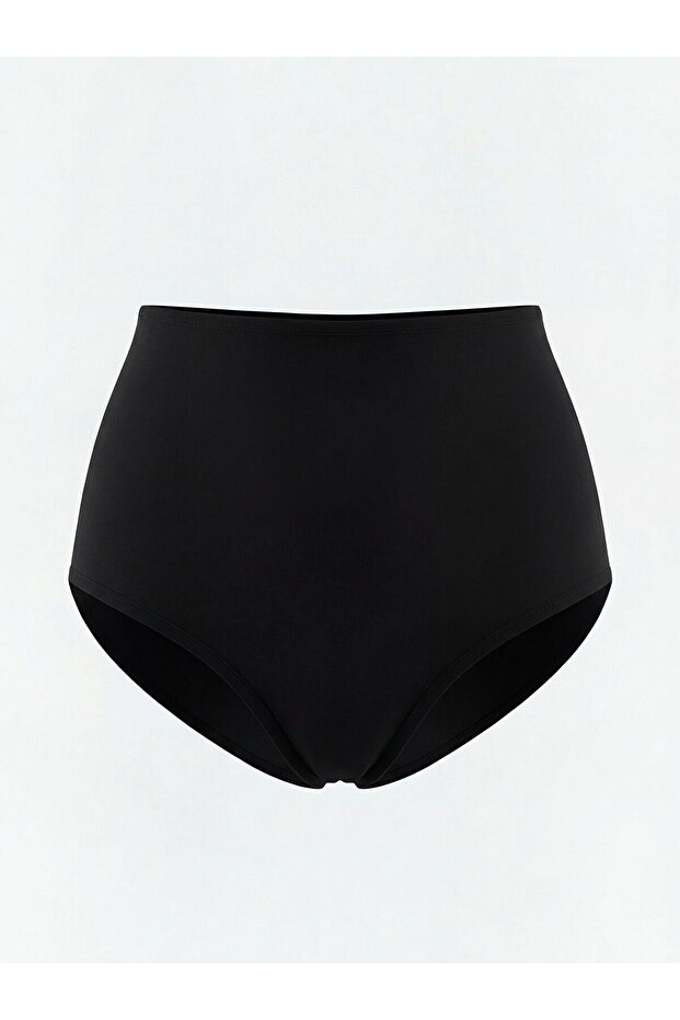 Black High Waist Classic Panties