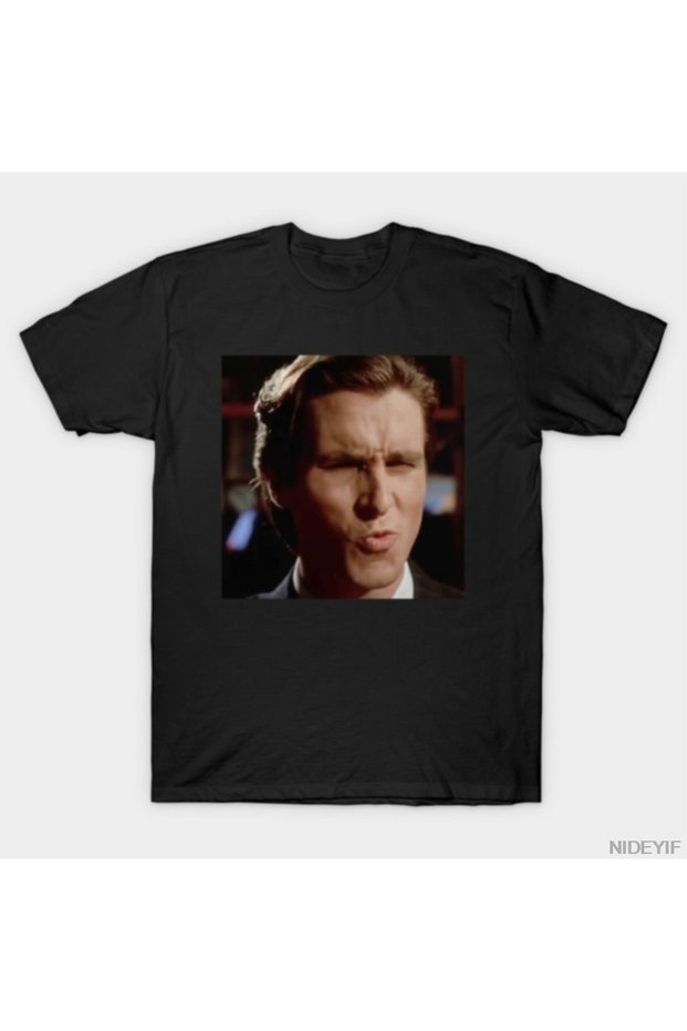 Patrick Bateman Meme T-Shirt for Men Women 100% Cotton t Shirts Short Sleeve Tops 01