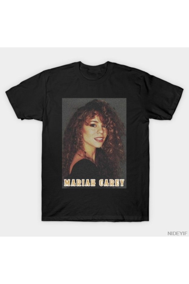 Mariah Carey T-Shirt 100% for Men Women Pack of Cotton T-Shirts Short Sleeve Tops 0107-2
