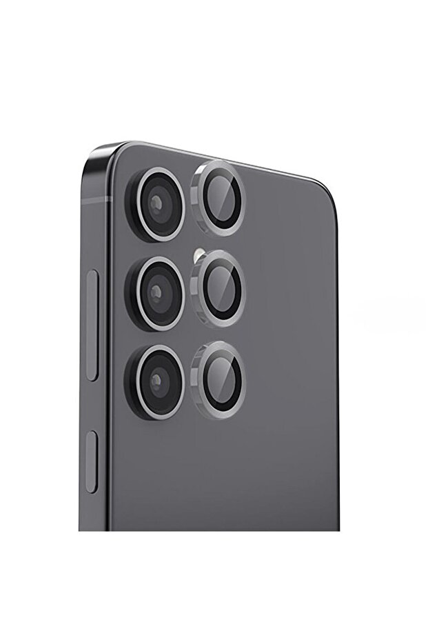 Samsung Galaxy S26 Plus Compatible Kl10 Camera Lens Protection Glass (with Easy Installation Tool) Gray