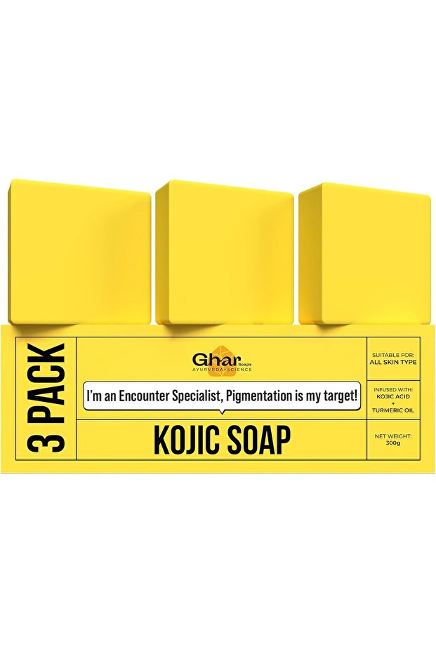Kojic Acid 2% Soap with Niacinamide (Pack Of 3)