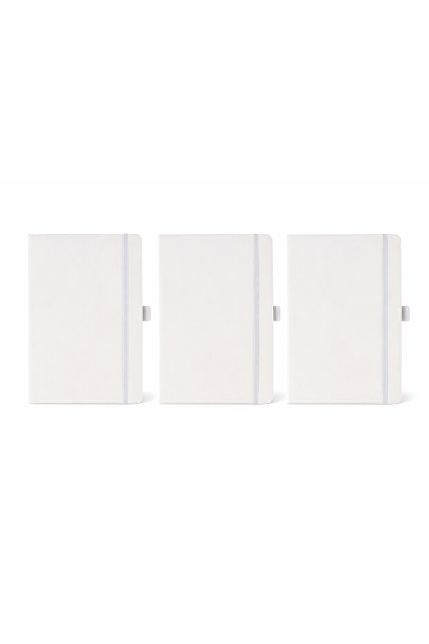 3 pcs Notebook JURSI - A5 PU with Pen Loop