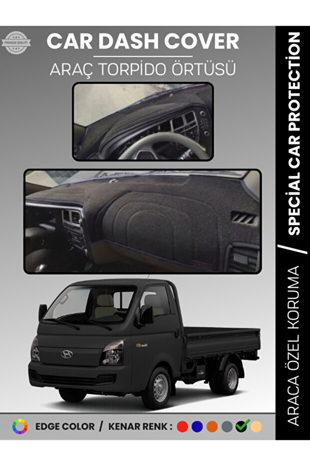 Hyundai̇ H100 (2020+) Dashboard Cover Front Chest Dashboard Protection Full Fit Prevents Cracking Easy Installation