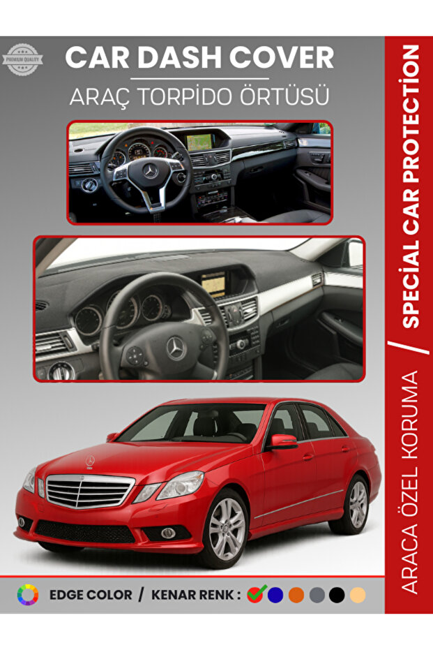 Mercedes E200 / E220 / E250 / E300 W212 (2009-2016) Dashboard Cover Premium Quality Dashboard Protection
