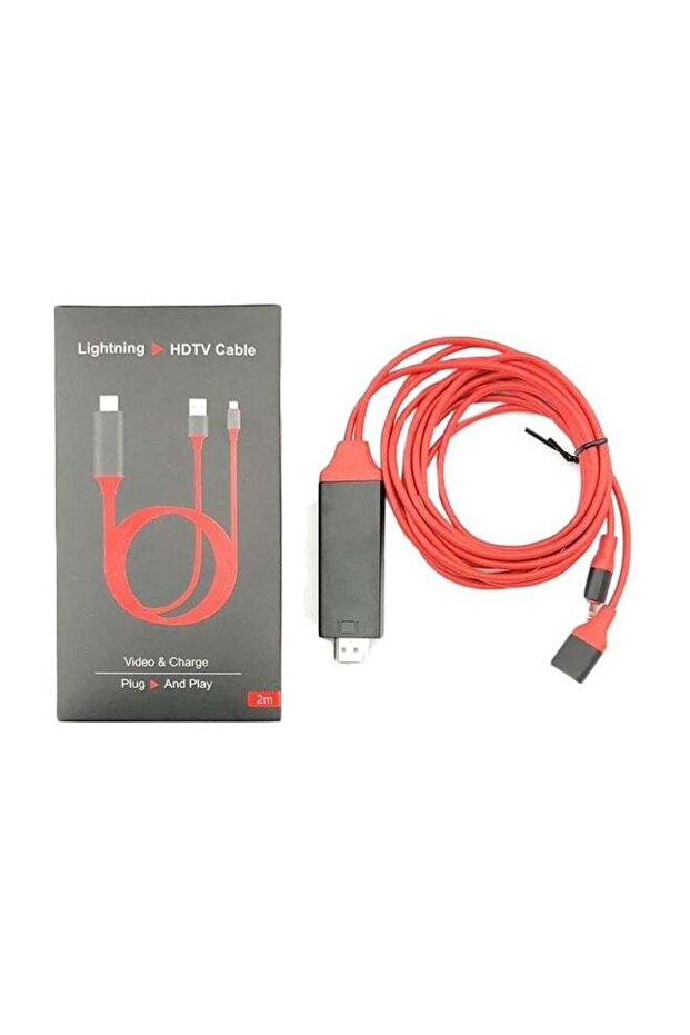 Lightning To HDMI Cable Adapter For Apple iPhone