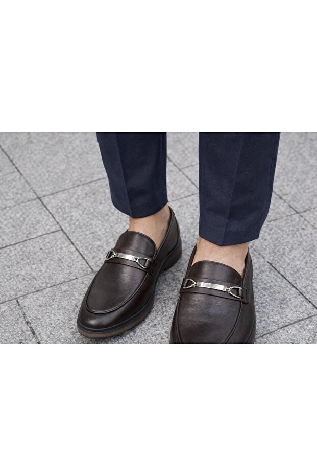 7058 Anatomic Natural Leather Men's Casual Shoes