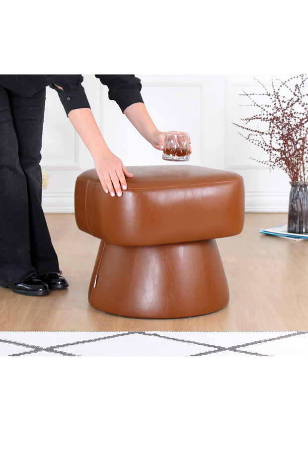 Loosca Deri Puf Taba - 5