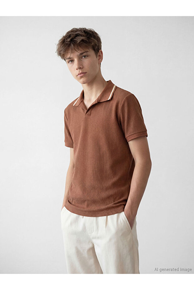 Lcw Kidspolo Collar Boys' T-Shirt