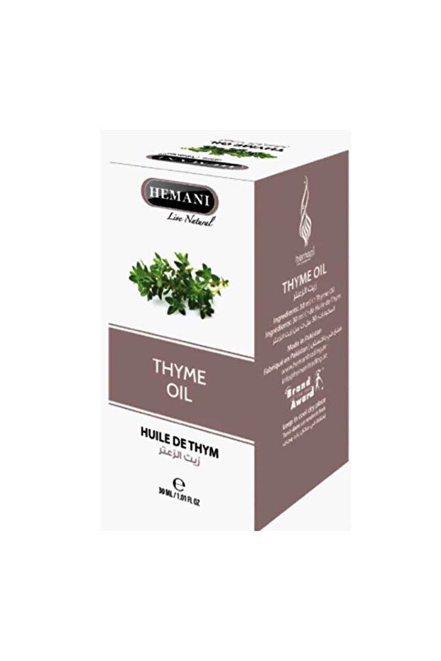 Pure Natural Wild Thyme Herb Shield Essential Cooking Oil (30ml)