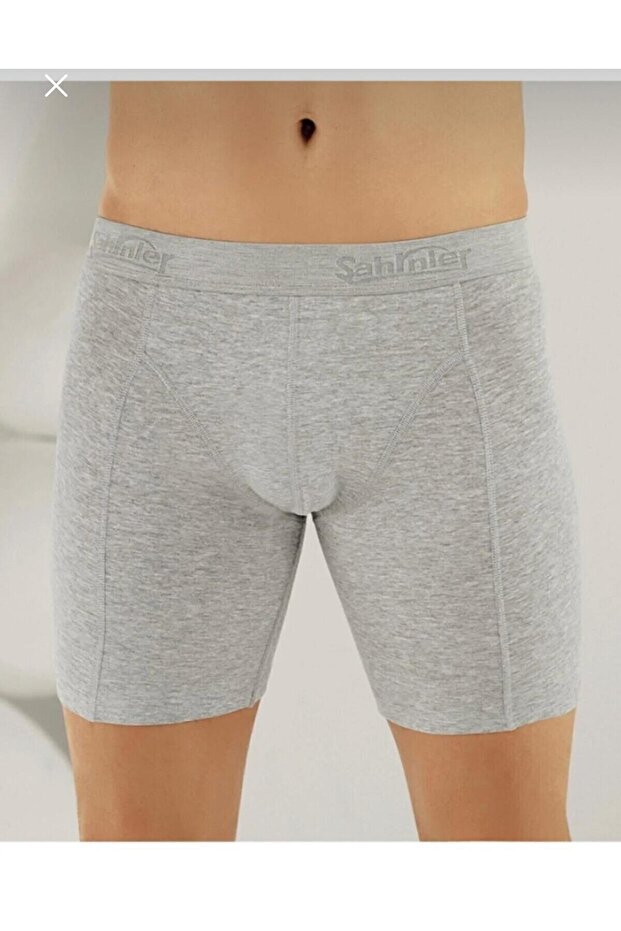 Tme114Me6- 6-Piece Pack Men's Cotton Pack Stretch Fabric Long Boxer Shorts Tme114Me6-6 *****