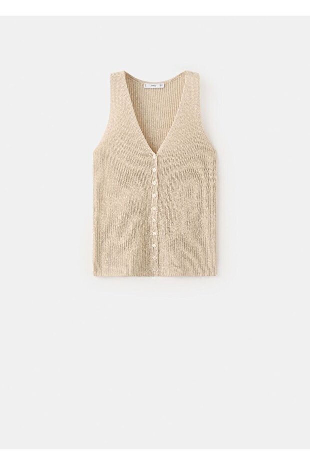 Ajur örgü yelek - 3