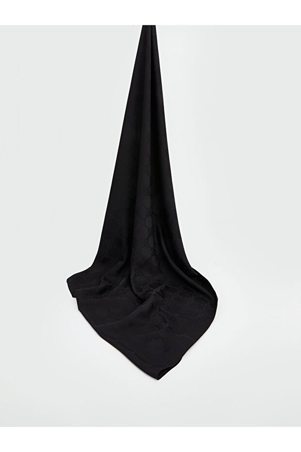 Black Basic Women's Shawl