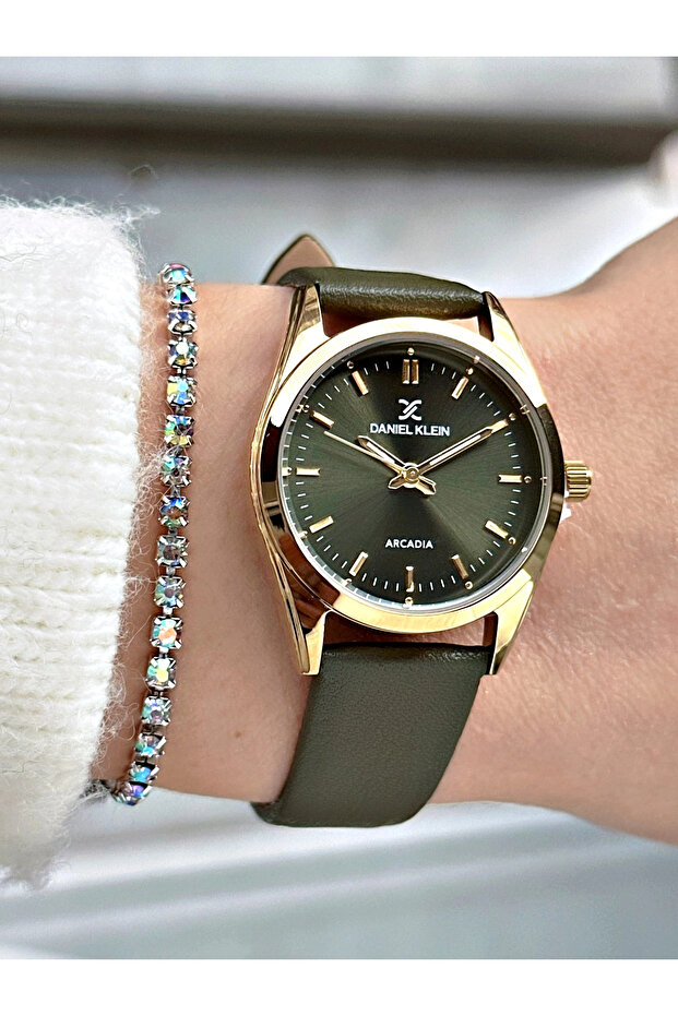 Leather Cord Women's Wristwatch