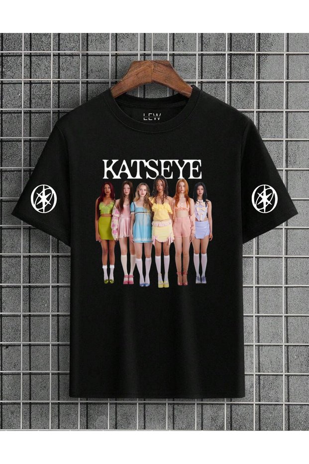 Katseye Group Special Design Premium Quality Breathable T-Shirt in Cotton Colors