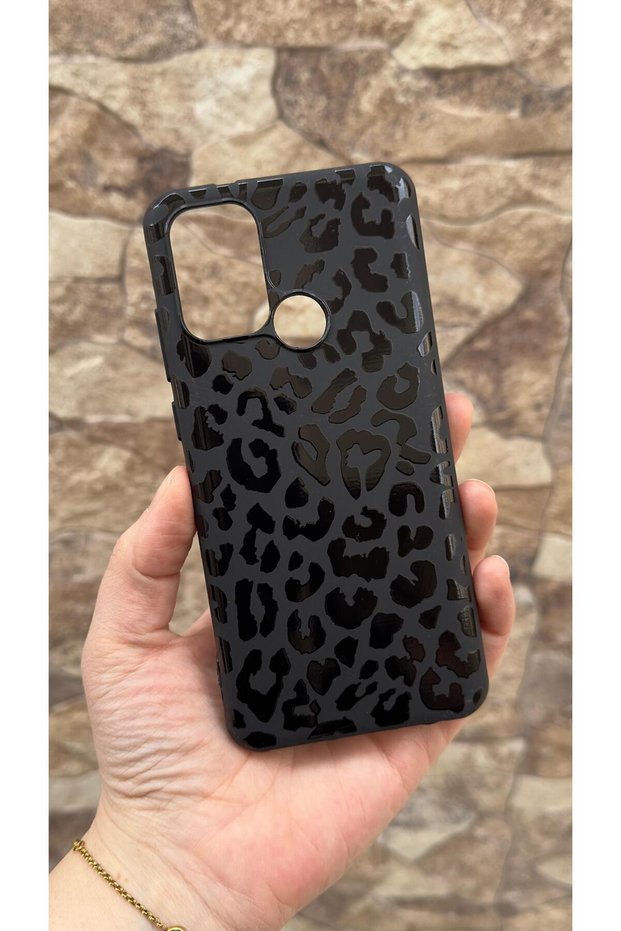 Casper Via F20 Compatible Leopard Printed Pack Silicone Shock-Absorbing Classic Protected Rubber Case
