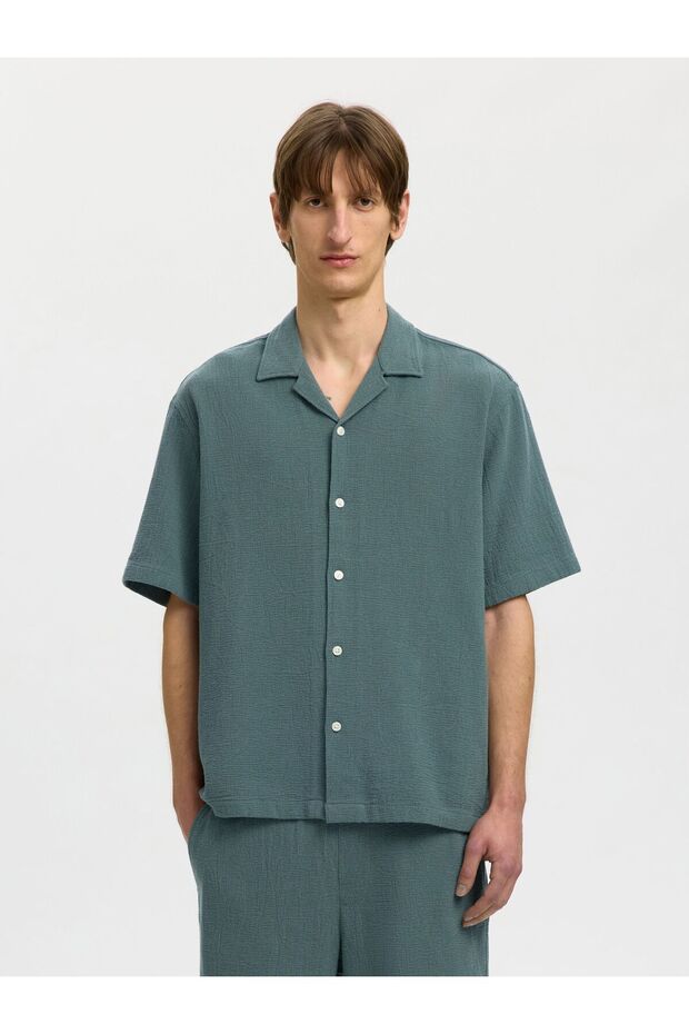 Kurzarmhemd Relaxed Fit - 1