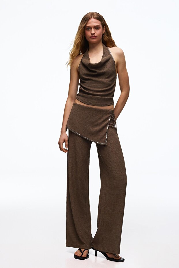 Pullu halter top - 3