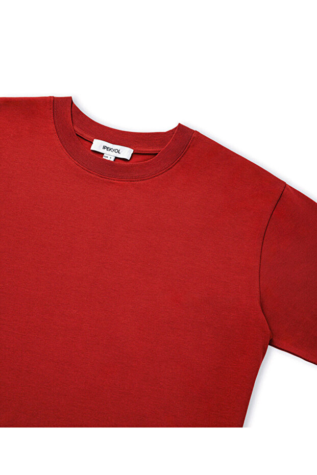 Bisiklet yaka basic tişört - 2