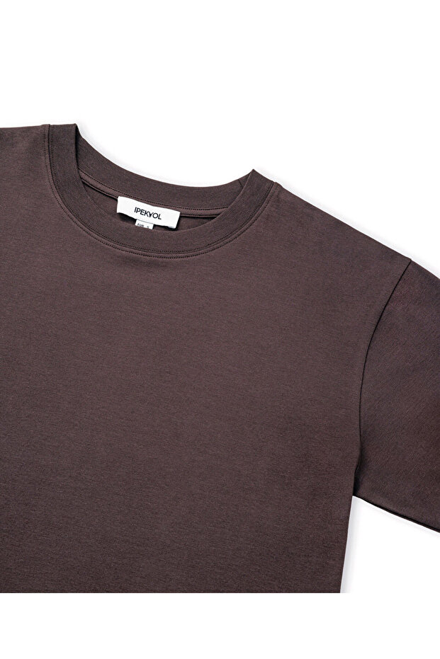 Bisiklet yaka basic tişört - 2