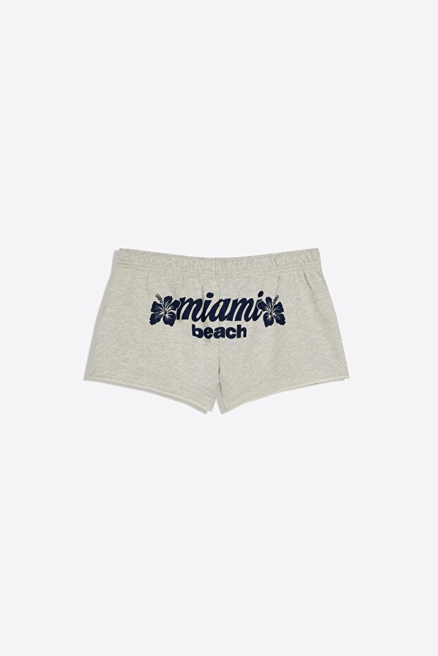 İŞLEMELİ POLAR ŞORT - 6