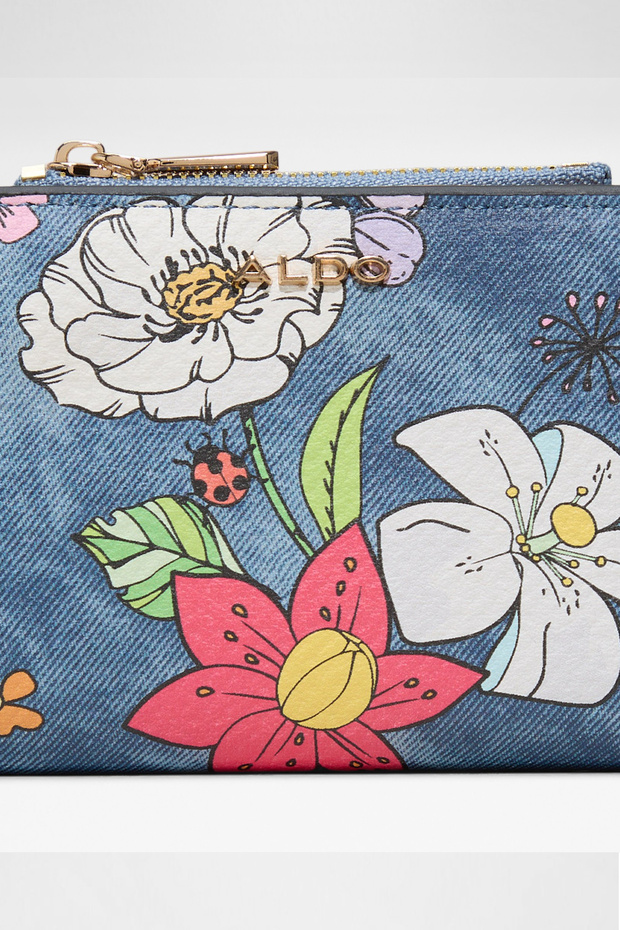 VERVENE - Kadın Mavi Cüzdan - 4