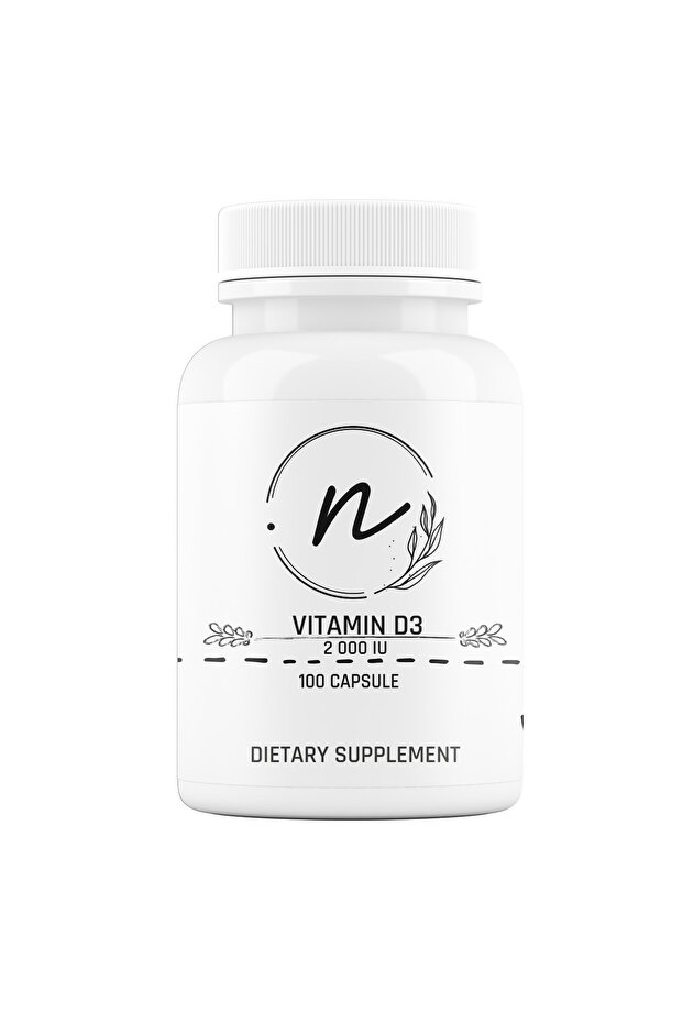 Vitamina D3 2000 UI 100 capsule - 1