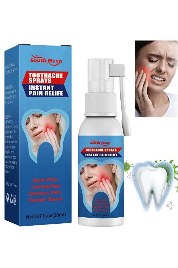 Toothache Spray Instant Teeth Pain Treatment Liquid Relief