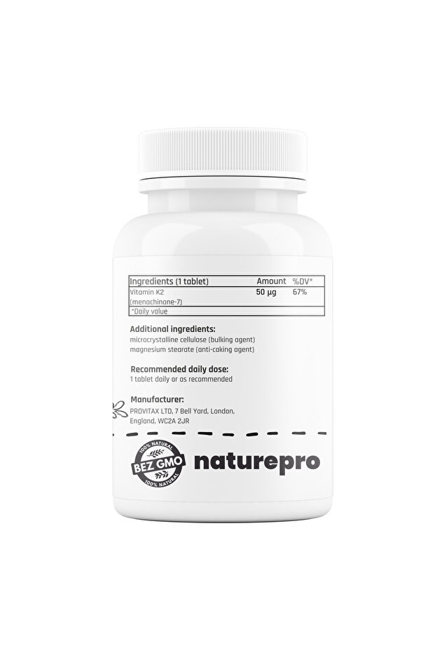 Vitamina K2 50 mcg 360 comprimate - 2