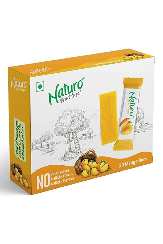 Real Mango Soft Fruit Bars Healthy Snack (6x7g)