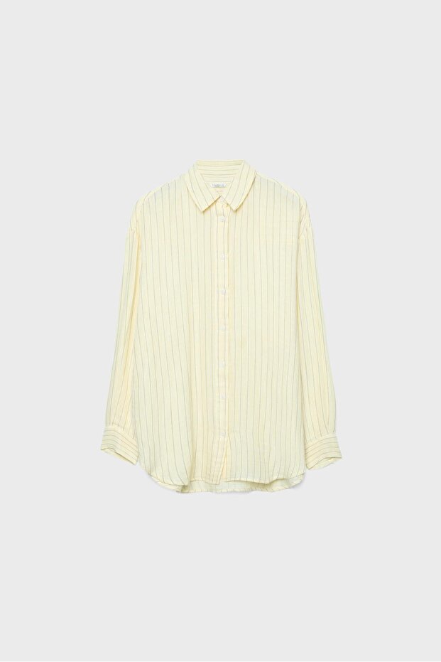 Basic çift kumaş gömlek - 6