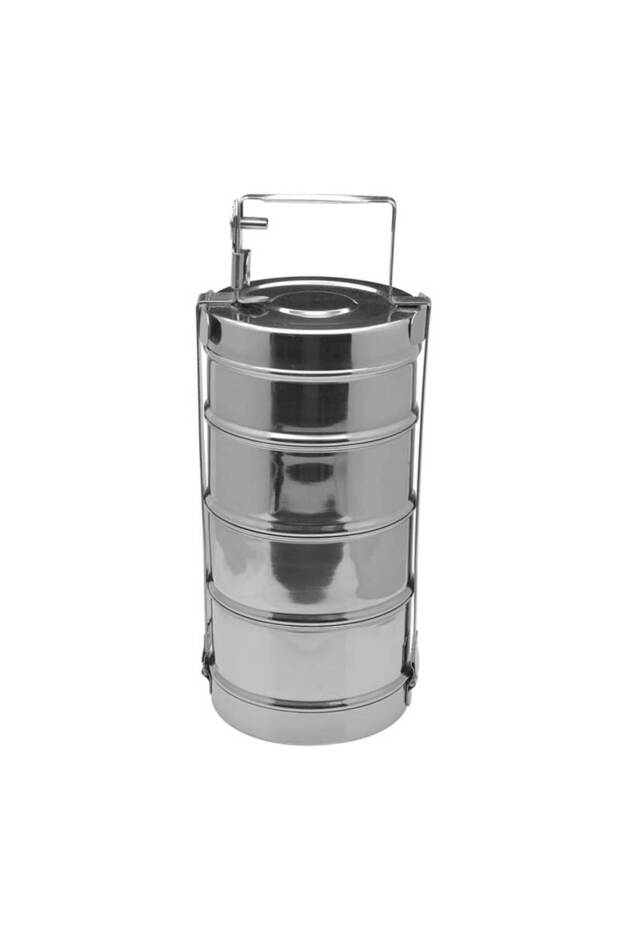 Stainless Steel Bombay Tiffin Box Carrier (8x4)