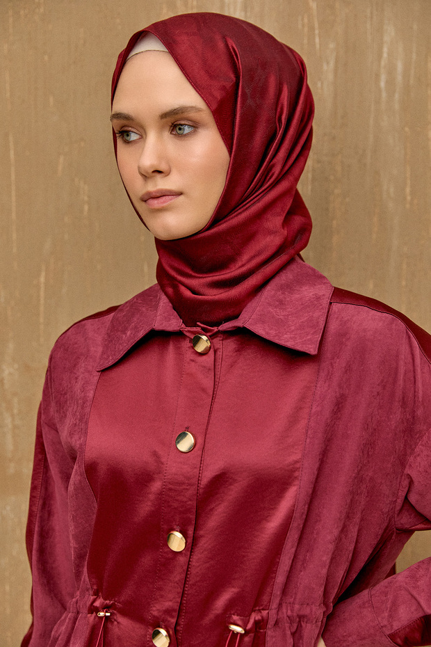 Düğmeli Lyocell Tunik - 4