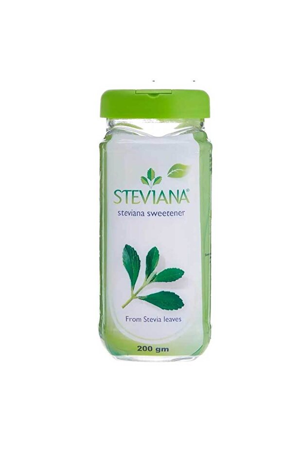 Natural Zero Calorie Stevia Sweetener Powder (200g Jar)