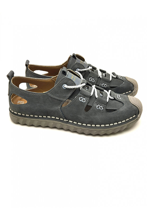 3856 100% Genuine De Leather Rkek Summer Sandal Model Shoes
