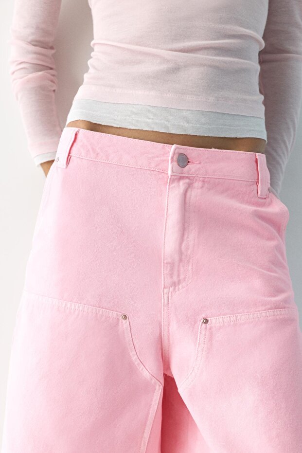 Pembe Jorts şort - 7