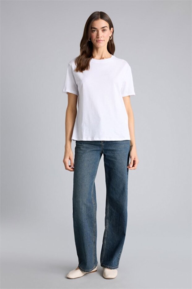 Basıc Penye Tişört W9584AZ26SP - 3