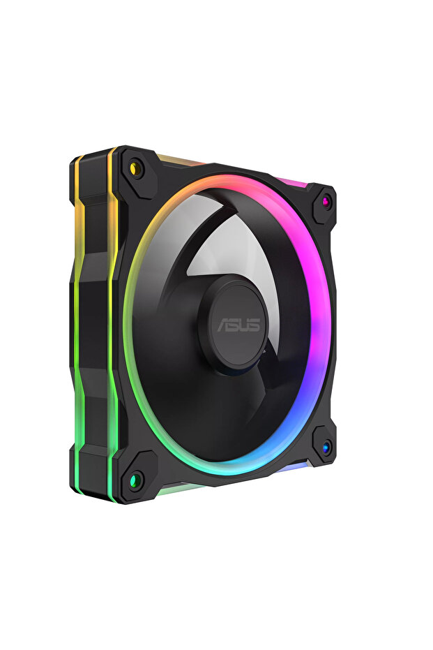 مروحة PRIME MR120 مقاس 120 مم ARGB باللون الأسود
