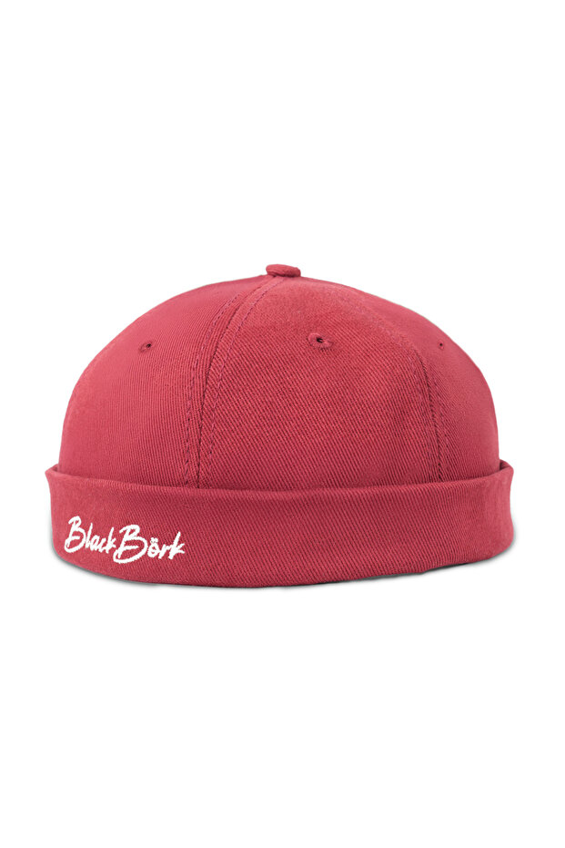 Burgundy Docker Hat - 4