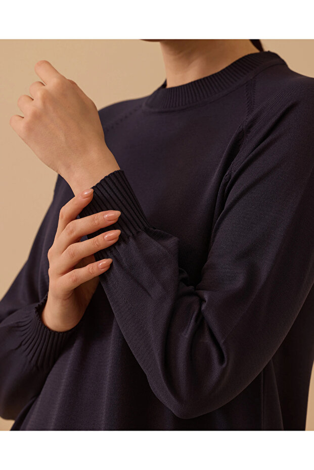Örme Basic Triko Tunik - 4