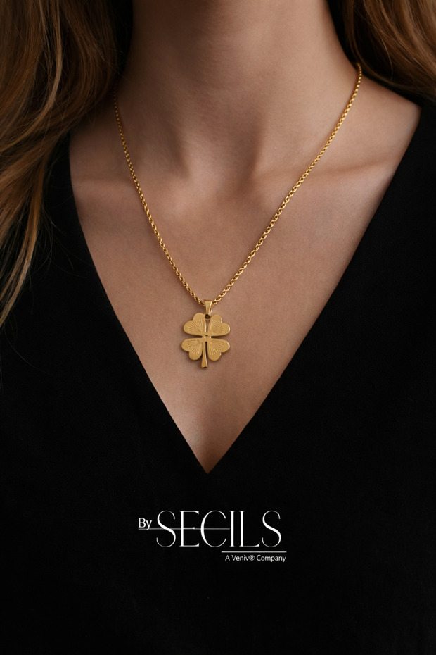 Yonca Çelik Lüks Kolye - 1