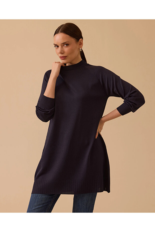 Örme Basic Triko Tunik - 1