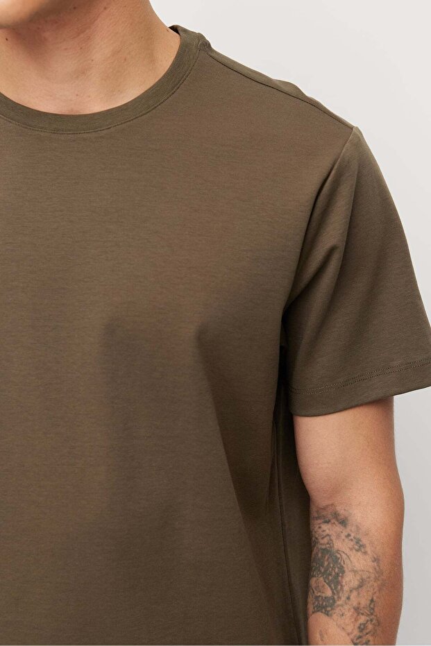 Men's Crew Neck Basic T-Shirt - 6