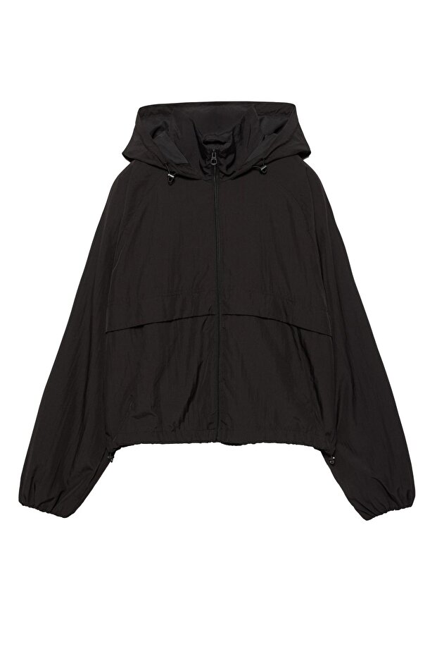 Kapüşonlu hafif ceket - 3